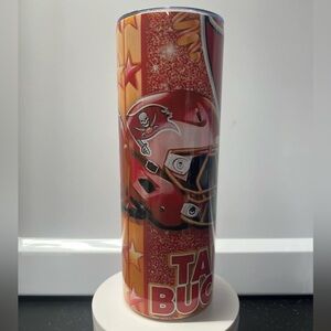 Bronco or Tampa Bay Bucs 20oz Drink Tumbler